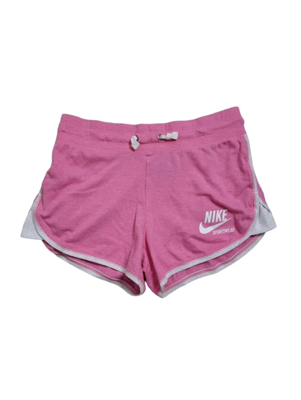 Nike Sportswear Retro Style Shorts Small Womens Pink Athletic Athleisure